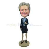 The suit woman custom bobbleheads