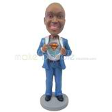 The superman custom bobbleheads