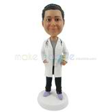 The woman is a doctor custom bobbleheads