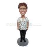 The woman is a housewife custom bobbleheads