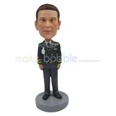 Custom  military officer bobbleheads