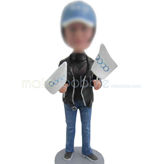 Work bobble head doll