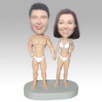 Personalized bobbleheads funny couple