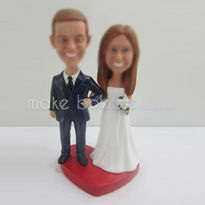 figurines de gâteau de mariage personnalisé professionnels