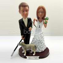 figurines de gâteau de mariage sur mesure personnalisés