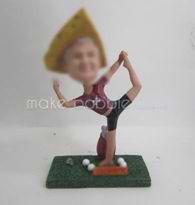 yoga personnalisé professionnel figurines de golf