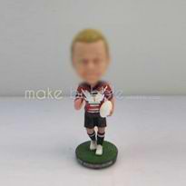 Personalized custom Rugby boy bobbleheads