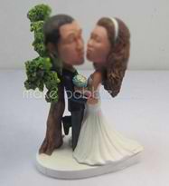 figurines drôle personnalisé de gâteau de mariage professionnels