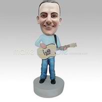 homme sur mesure et personnalisé guitare figurines