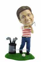 personnalisés homme de golf figurines