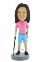 femmes de golf sur mesure figurines