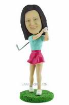 golf sur mesure femme figurines