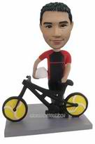 personnalisés figurines vélo garçon