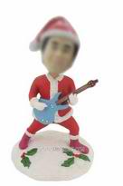 personnalisés musique noël homme figurines