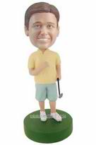 personnalisés figurines amant de golf