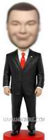 Personalized custom serious man bobblehead