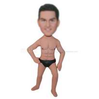 homme en slip personnalisés figurines 