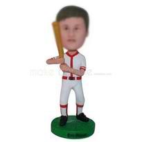 joueur de baseball masculin en mesure figurines de costume de sport 