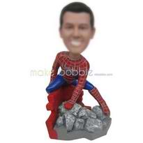 mâles spider-man figurines murs d'escalade personnalisées 