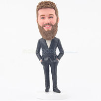 Personnalis groomsman figurine complet