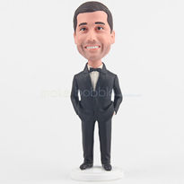 Groomsman figurine complet