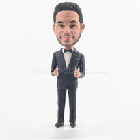 Cadeau personnalis pour une excellente figurine de groomsman