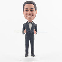 Personnalis unique figurine groomsman