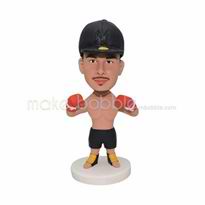 fortes figurines la boxe de l'homme