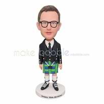 Birthday gift bobble head doll