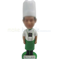 personnalisée de chefs figurines 