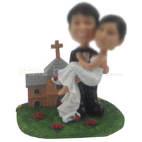 concevoir chers figurines de gâteau de mariage sur mesure