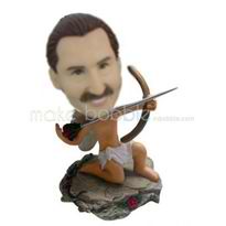 Personalized custom Cupid bobbleheads