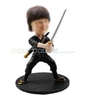 figurines de samouraï personnalisée / ninjas