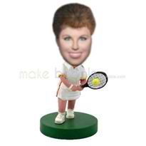 Tennis personalised bobble head dolls