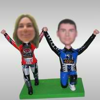 Sport Couples custom made bobble heads